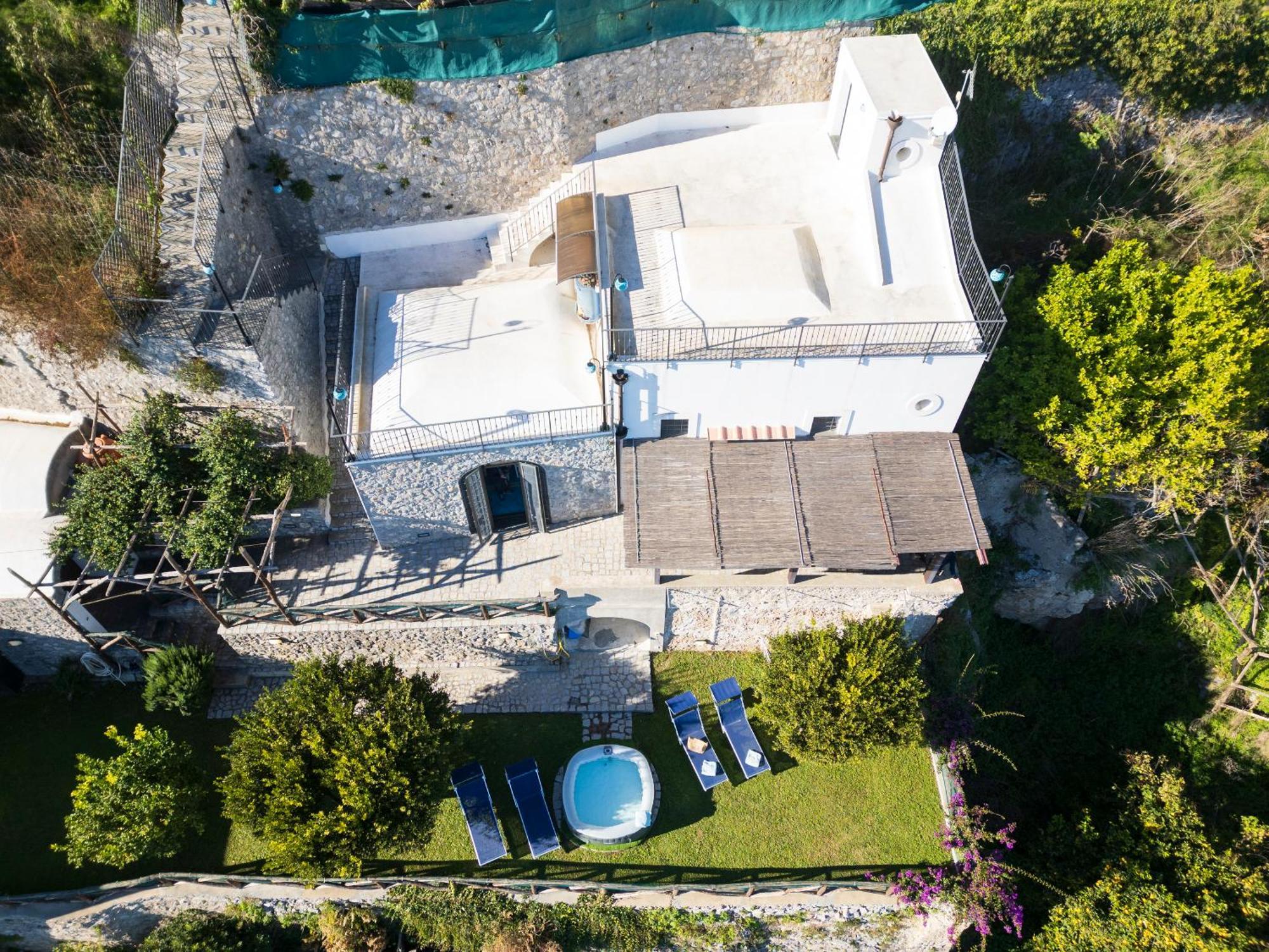 La Cascina - Villa Nenno Conca dei Marini Exterior foto